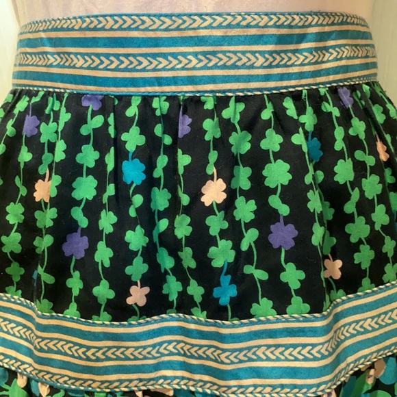 Marc Jacobs Clover Leaf and Daisy Floral Print fit and flare Mini Skirt 8 - Picture 3 of 16